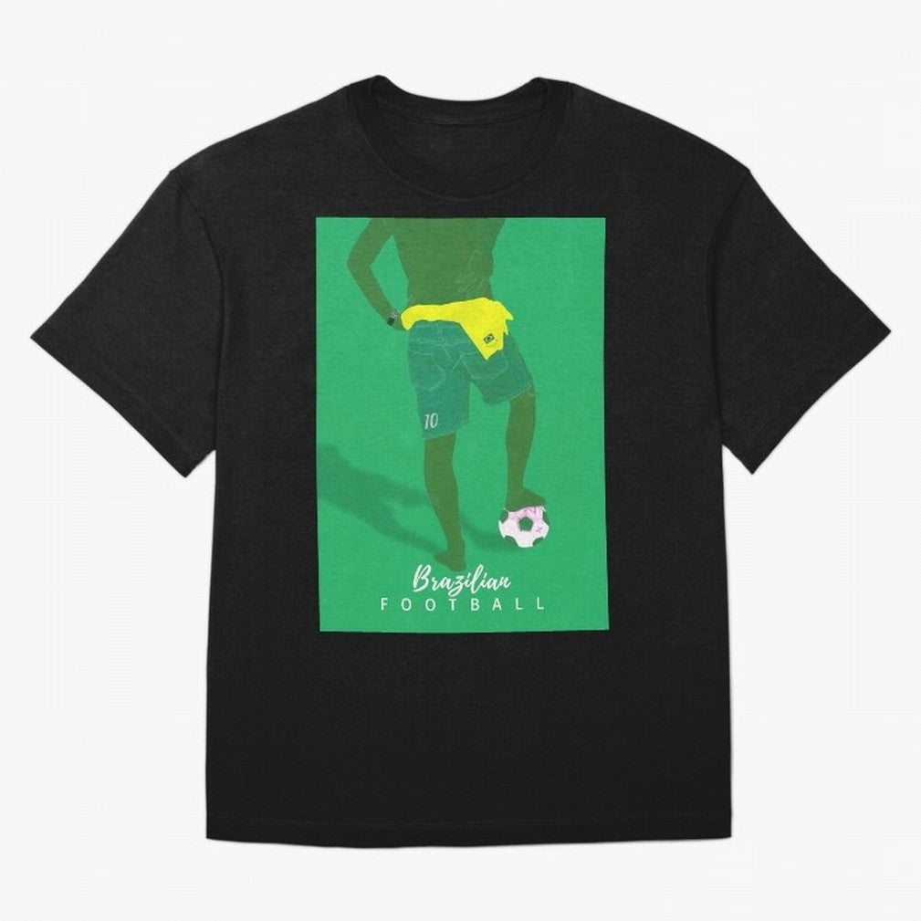 Brazilian Football Tribute Classic T-Shirt Live the Energy of FIFA World Cup 2026 USA Canada Mexico Spirit, Filled with France, CR7, Stadium Memories, Football Loyalty, International Chants and Championship Tradition; Perfect for Fans, Collectors,