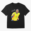 Ronaldo 9 Wpap Pop Art Oversized T-Shirt Celebrate Fan Favorites in the FIFA World Cup 2026 Journey through Haaland and Mbappe Highlights, Portugal Pride, Game Day Rituals, Football Legends, Country Pride and the Road to the Final; Created for