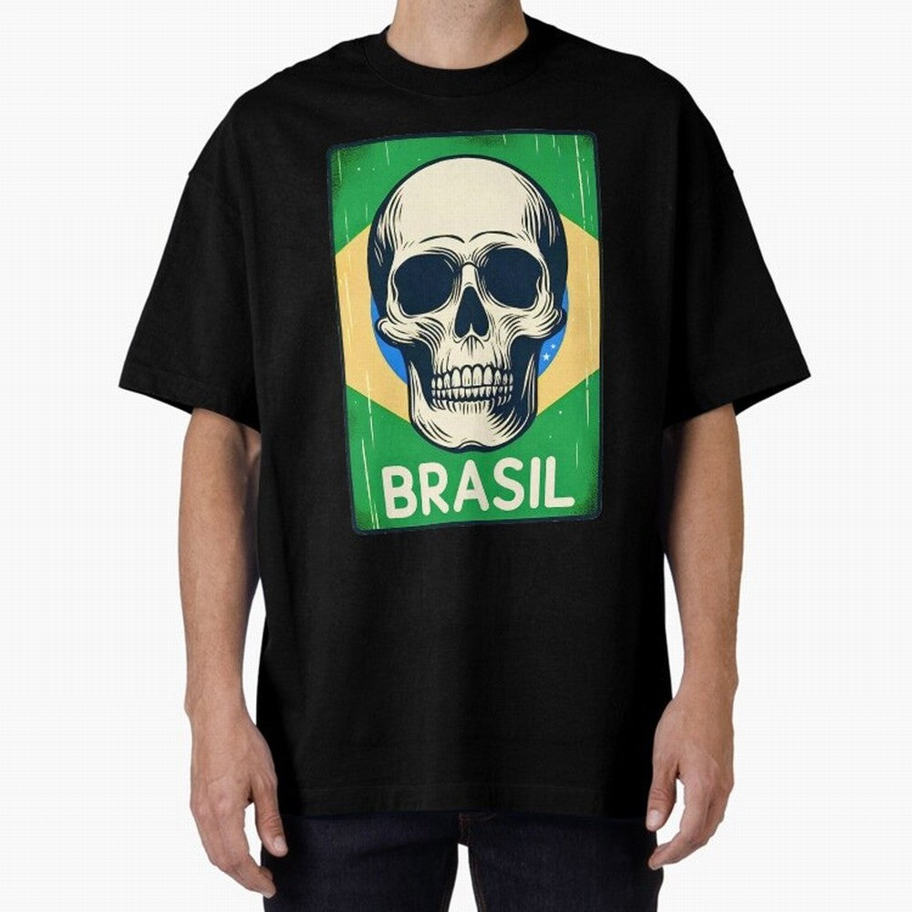 Brasil Classic T-Shirt Show Up for the Glory of Global Football Passion for FIFA World Cup 2026, Highlighting CR7 and Messi, Netherlands, Vintage Soccer Flavor, Modern Football Stars, National Flags and Final Night Emotion; Built for Supporters