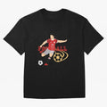 Ronaldo Football Icon Oversized T-Shirt Share Match Day Hype around FIFA World Cup 2026 Group Stage, Haaland and Mbappe, Germany, Football Festival Excitement, Trophy Ambitions, Country Rivalries and Star Player Buzz; Perfect for Fans, Collectors,