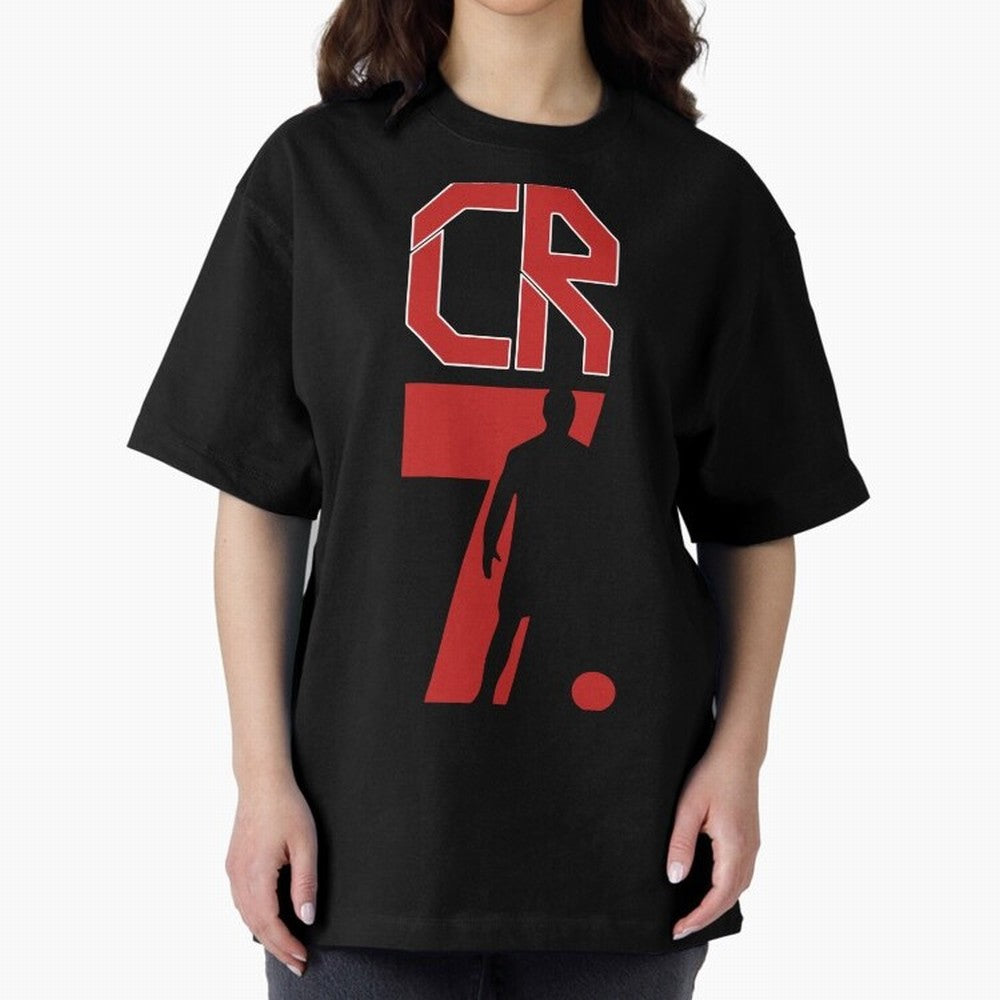 Football World Cup cristiano ronaldo CR7 Legacy Oversized T-Shirt Celebrate Fan Culture around Match Day Hype around FIFA World Cup 2026 USA Canada Mexico, Cristiano Ronaldo, England, France and Netherlands, Champion Mindset, Group Stage Buzz,