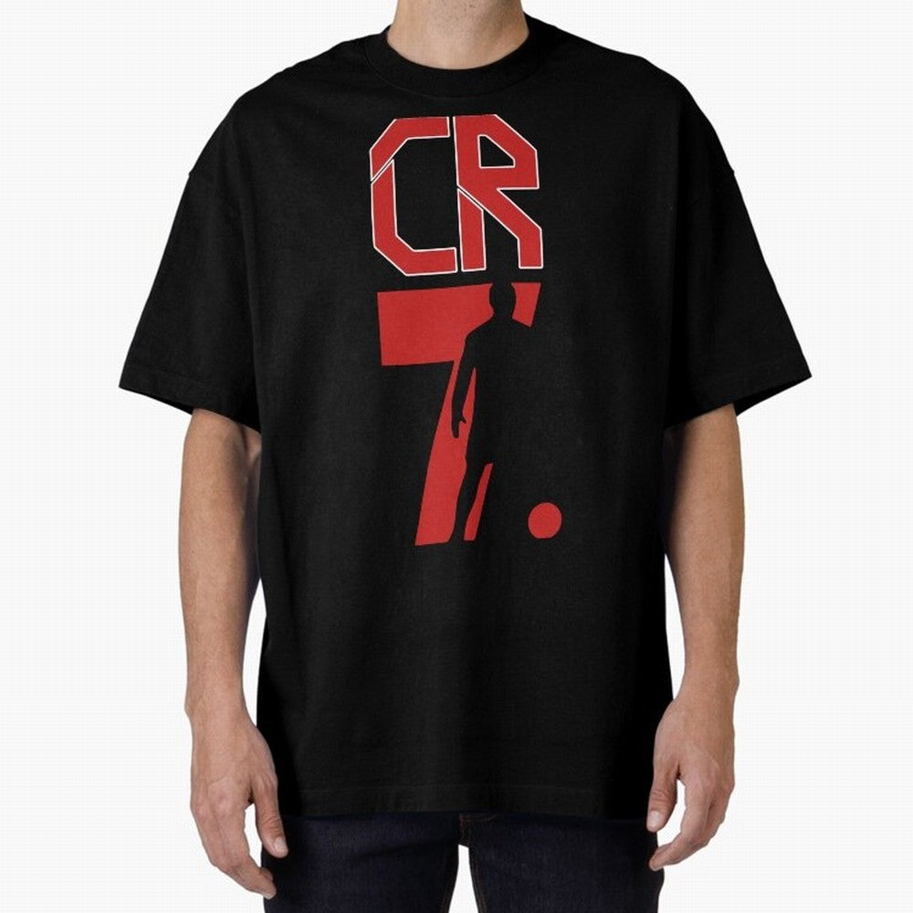 Football World Cup cristiano ronaldo CR7 Legacy Oversized T-Shirt Celebrate Fan Culture around Match Day Hype around FIFA World Cup 2026 USA Canada Mexico, Cristiano Ronaldo, England, France and Netherlands, Champion Mindset, Group Stage Buzz,