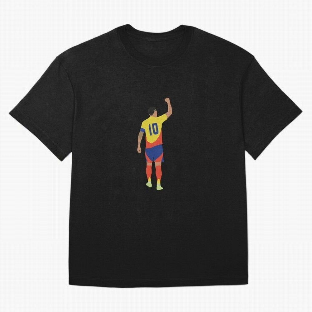 James Rodr¨ªguez Colombia Captain Classic T-Shirt Show Up for the Glory of Match Day Hype around FIFA World Cup 2026 Group Stage, Neymar, Portugal, Spain and Germany, Goal Celebration Energy, Supporter Heritage, Football Icons and Worldwide