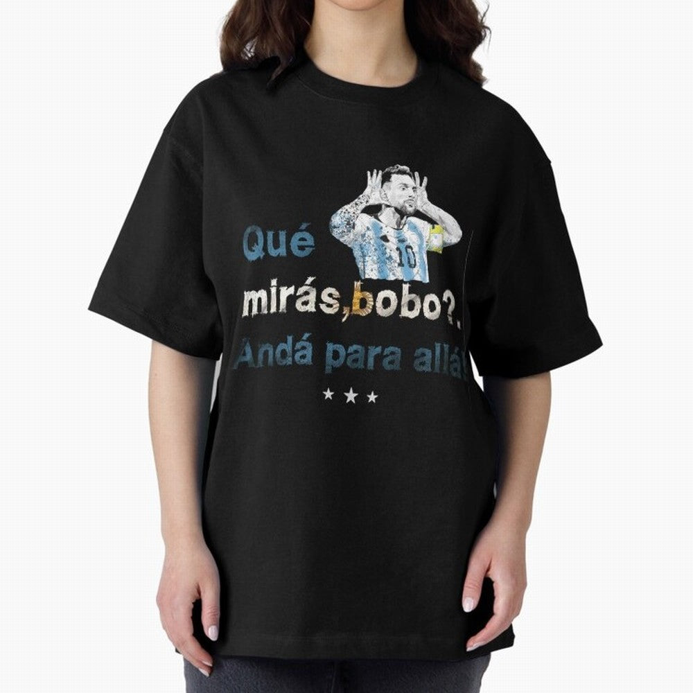 Que Miras Bobo? Classic T-Shirt Bring Trophy Dreams to the FIFA World Cup 2026 Group Stage Journey through Mbappe Highlights, Spain Pride, Stadium Chants, National Pride, Trophy Dreams and Unforgettable Football Memories; Made for Collectors Who