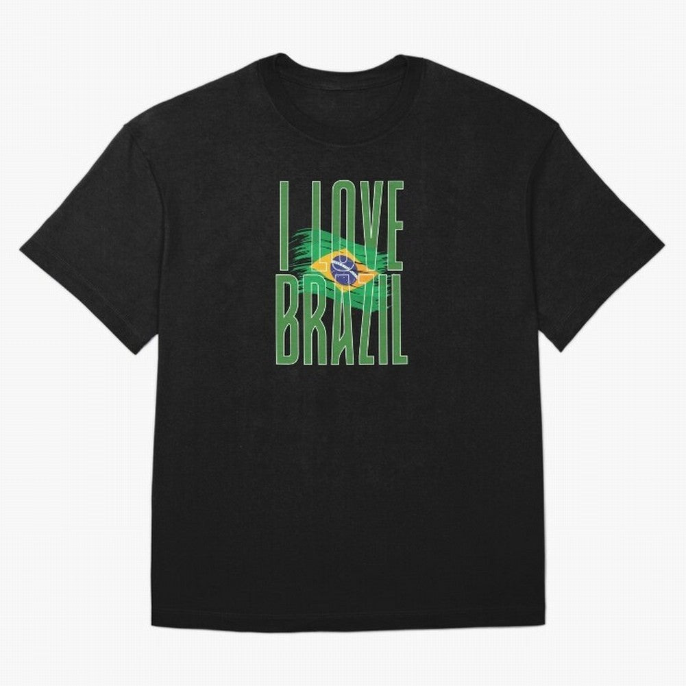 Art I Love BRAZIL Classic T-Shirt Carry Global Football Passion for FIFA World Cup 2026 USA Canada Mexico, Centered on CR7, Spain, Soccer Culture, Superstar Moments, National Team Dreams and Competitive Fire; Ideal for Fans Who Follow Messi,