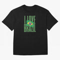 Art I Love BRAZIL Classic T-Shirt Carry Global Football Passion for FIFA World Cup 2026 USA Canada Mexico, Centered on CR7, Spain, Soccer Culture, Superstar Moments, National Team Dreams and Competitive Fire; Ideal for Fans Who Follow Messi,