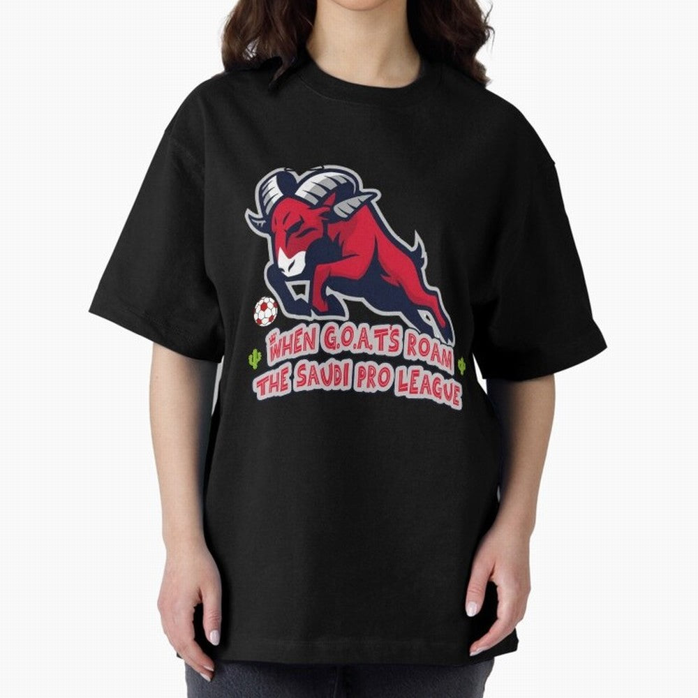 When G.O.A.T's Roam the Saudi Pro League Arena Classic T-Shirt Showcase FIFA World Cup 2026 USA Canada Mexico Inspired by Mbappe, Portugal, Spain and Germany Energy, Retro Football Energy, Iconic Rivalries, Trophy Chase Drama and Stadium