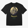 Brazil Style, Japanese Architecture Oversized T-Shirt Keep the Legacy of FIFA World Cup 2026 USA Canada Mexico for Fans of Cristiano Ronaldo, Haaland and CR7 and Brazil, Portugal and Argentina, Bringing Match Day Excitement, Supporter Culture,