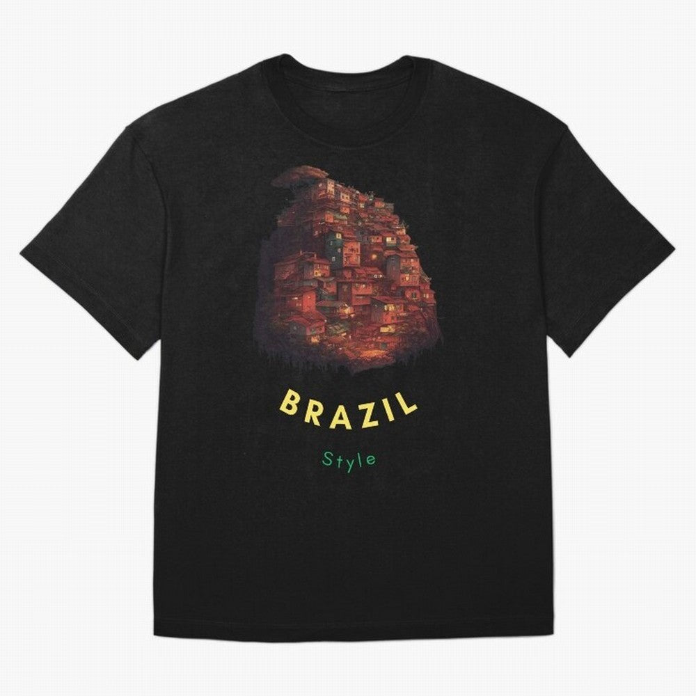 Brazil Style, Japanese Architecture Classic T-Shirt Celebrate Fan Favorites in FIFA World Cup 2026 USA Canada Mexico Spirit, Capturing France and Portugal, Messi, Neymar and Mbappe, Supporter Pride, Iconic Celebrations, Legendary Names and Global