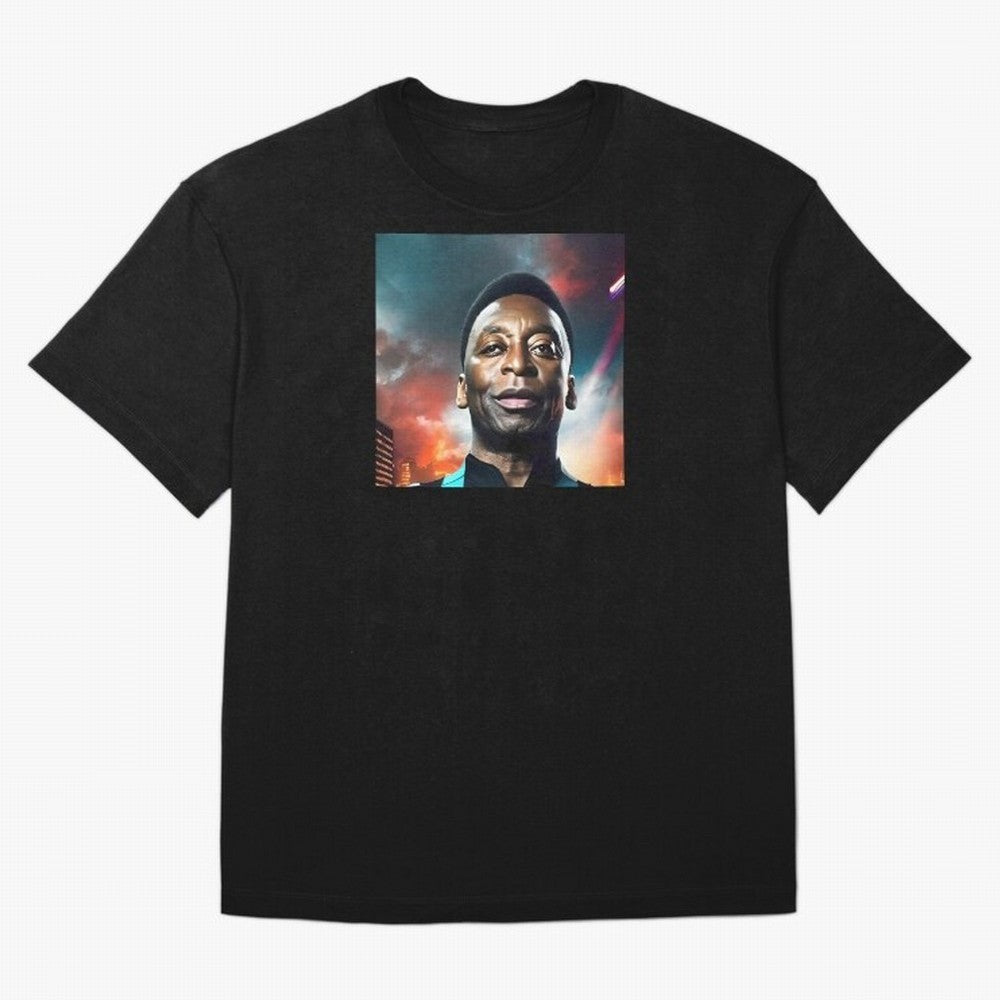 Pele Classic T-Shirt Bring a Champion Mindset to FIFA World Cup 2026 USA Canada Mexico for Fans of CR7 and Messi and Argentina, Bringing Vintage Soccer Flavor, Modern Football Stars, National Flags and Final Night Emotion; Ideal for Football Dads,