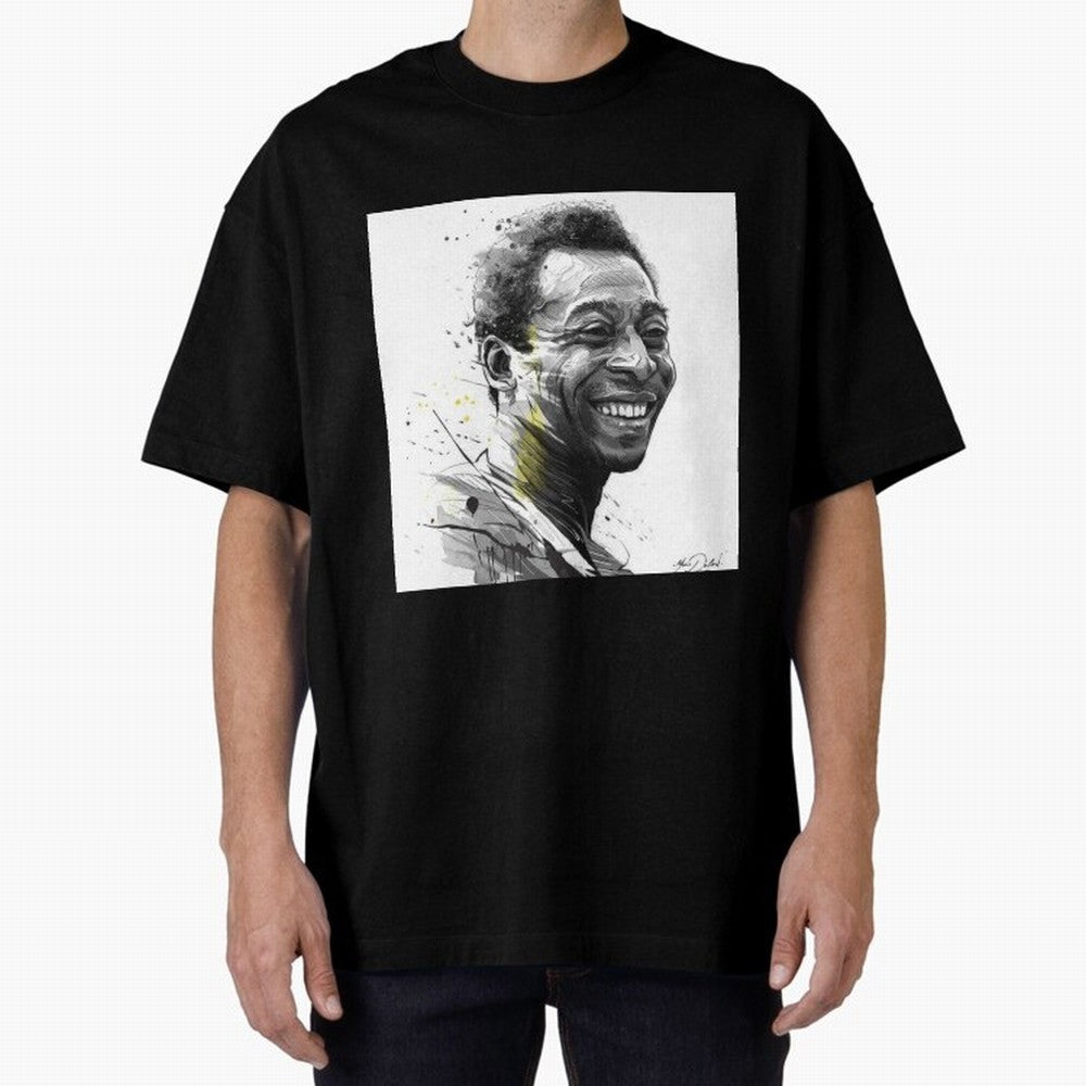 Pel¨¦ Classic T-Shirt Cheer for Match Day Hype around FIFA World Cup 2026, Messi and Cristiano Ronaldo, Brazil, Sports Nostalgia, International Competition, Famous Players and Unforgettable Victories; Great for Supporters Who Love Legendary