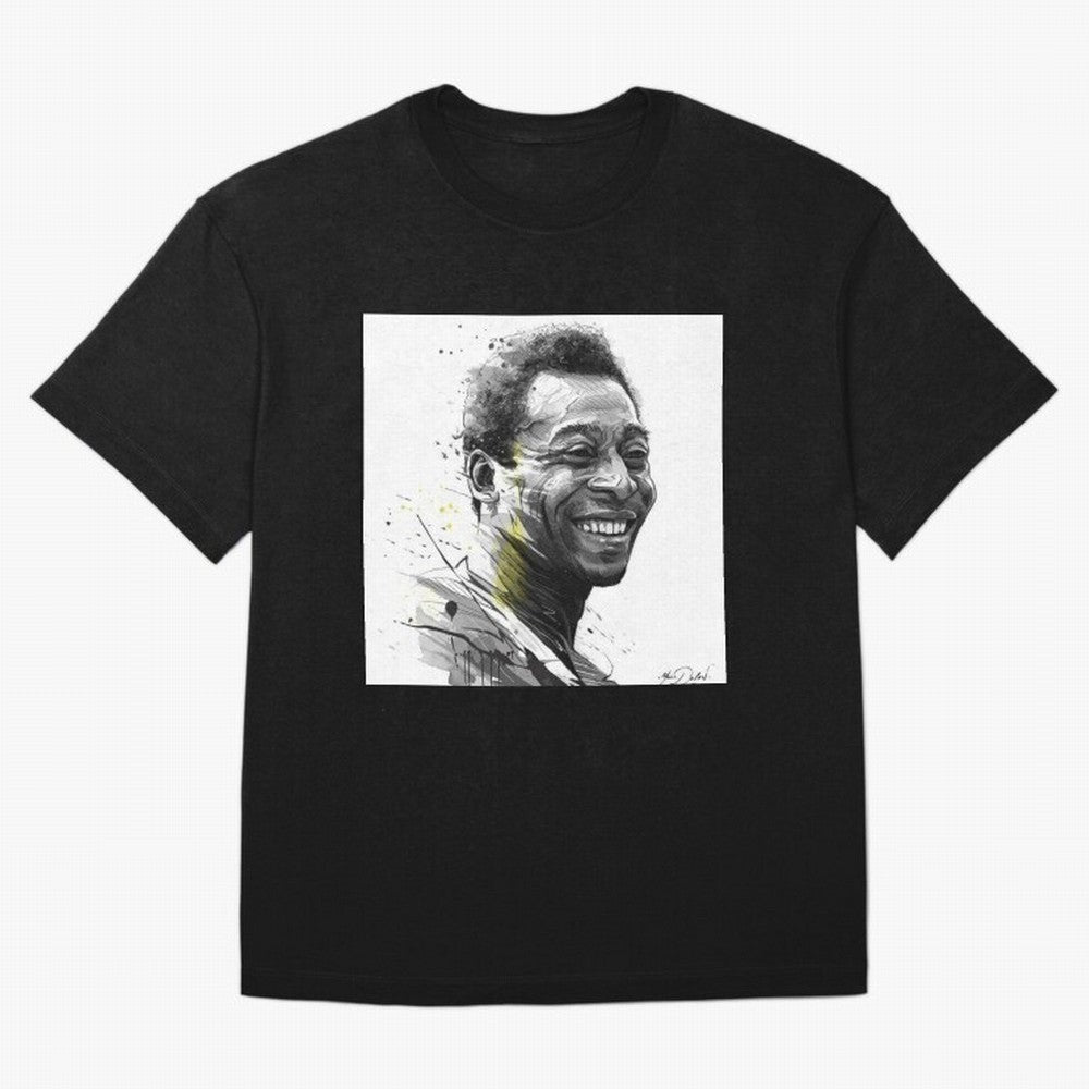 Pel¨¦ Classic T-Shirt Cheer for Match Day Hype around FIFA World Cup 2026, Messi and Cristiano Ronaldo, Brazil, Sports Nostalgia, International Competition, Famous Players and Unforgettable Victories; Great for Supporters Who Love Legendary
