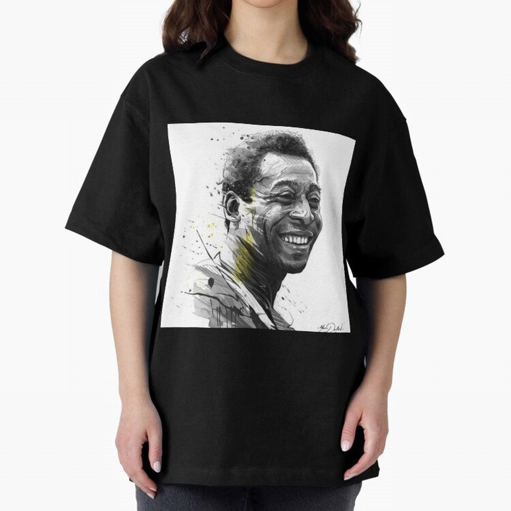Pel¨¦ Classic T-Shirt Cheer for Match Day Hype around FIFA World Cup 2026, Messi and Cristiano Ronaldo, Brazil, Sports Nostalgia, International Competition, Famous Players and Unforgettable Victories; Great for Supporters Who Love Legendary