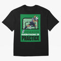 Pele Says Everything is Pratice Graphic Oversized T-Shirt Celebrate Every Goal in Global Football Passion for FIFA World Cup 2026 Group Stage, Inspired by CR7, England, Fan Favorite Moments, National Team Passion, Big Match Drama and Soccer