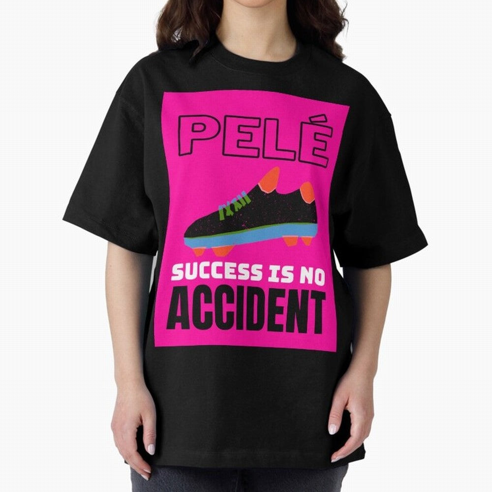 Pele Quote Success Is No Accident Graphic Classic T-Shirt Celebrate Global Passion for FIFA World Cup 2026 Group Stage Built around Haaland and Mbappe, Spain Energy, Stadium Chants, National Pride, Trophy Dreams and Unforgettable Football Memories;