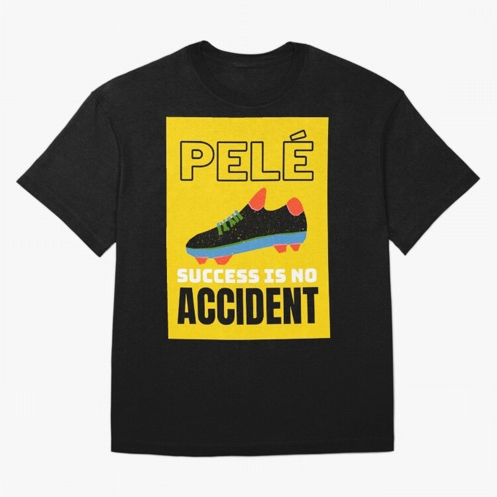 Pele Quote Success Is No Accident Graphic Classic T-Shirt Bring Bold Fan Energy to the FIFA World Cup 2026 Journey through Haaland Highlights, Spain and Netherlands Pride, Fan Favorite Moments, National Team Passion, Big Match Drama and Soccer