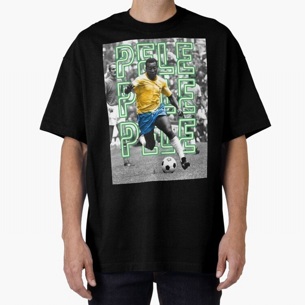 Pele The G.O.A.T. Classic T-Shirt Fuel the Hype around FIFA World Cup 2026 for Fans of CR7 and Messi and England and Germany, Bringing Match Day Excitement, Supporter Culture, Golden Goals and Global Football Passion; Ideal for Passionate Fans Who