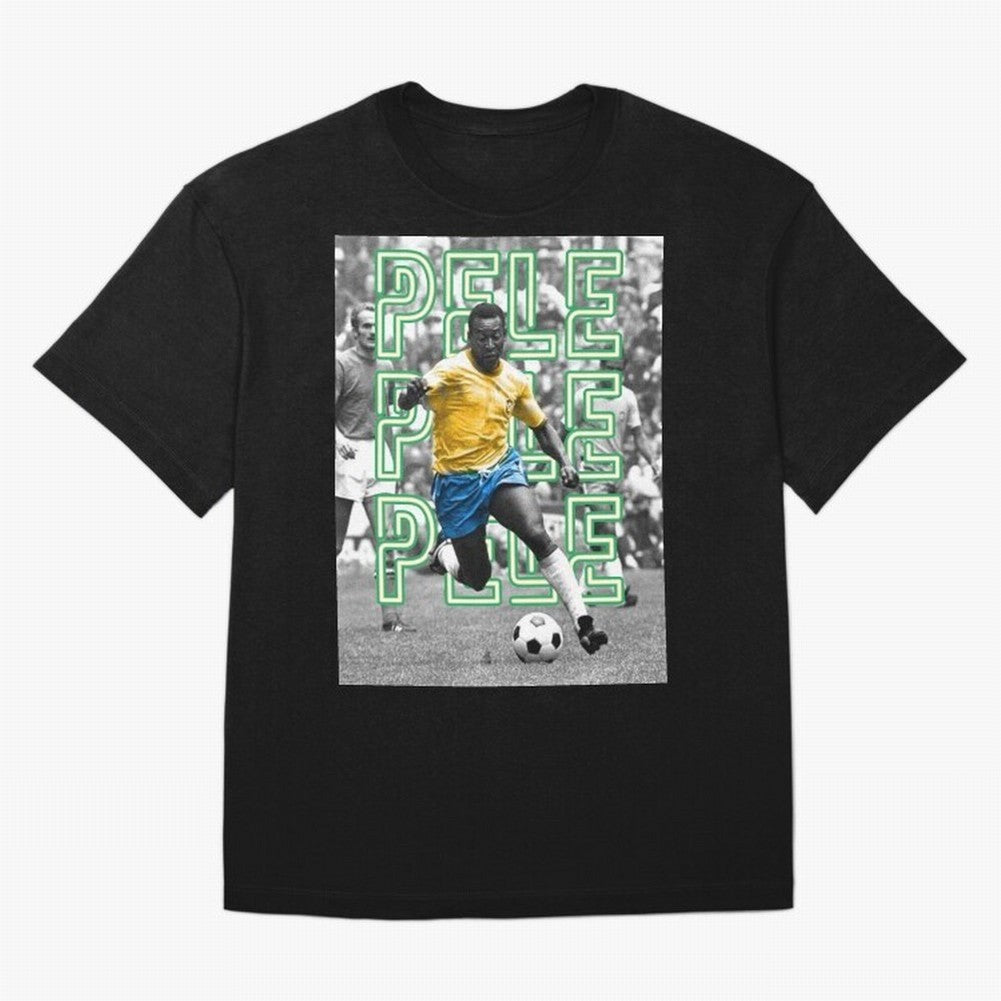 Pele The G.O.A.T. Classic T-Shirt Fuel the Hype around FIFA World Cup 2026 for Fans of CR7 and Messi and England and Germany, Bringing Match Day Excitement, Supporter Culture, Golden Goals and Global Football Passion; Ideal for Passionate Fans Who