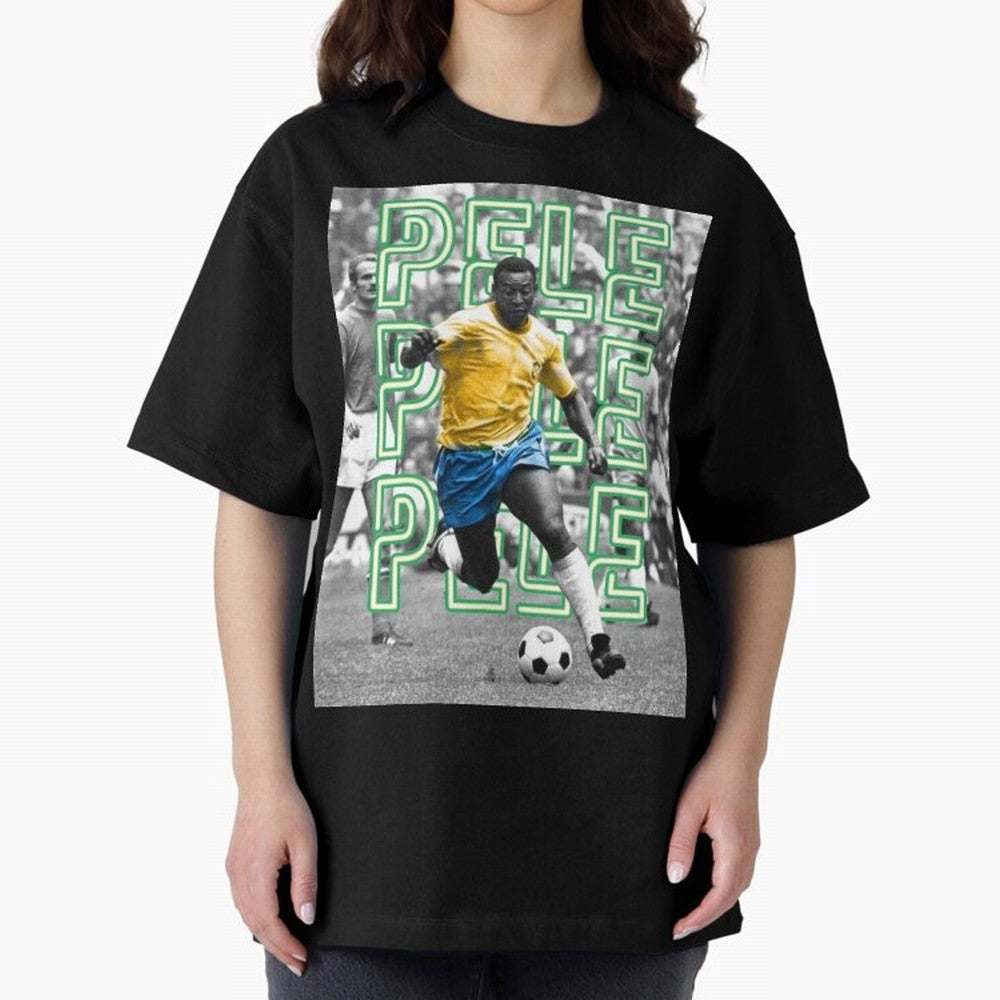Pele The G.O.A.T. Classic T-Shirt Fuel the Hype around FIFA World Cup 2026 for Fans of CR7 and Messi and England and Germany, Bringing Match Day Excitement, Supporter Culture, Golden Goals and Global Football Passion; Ideal for Passionate Fans Who