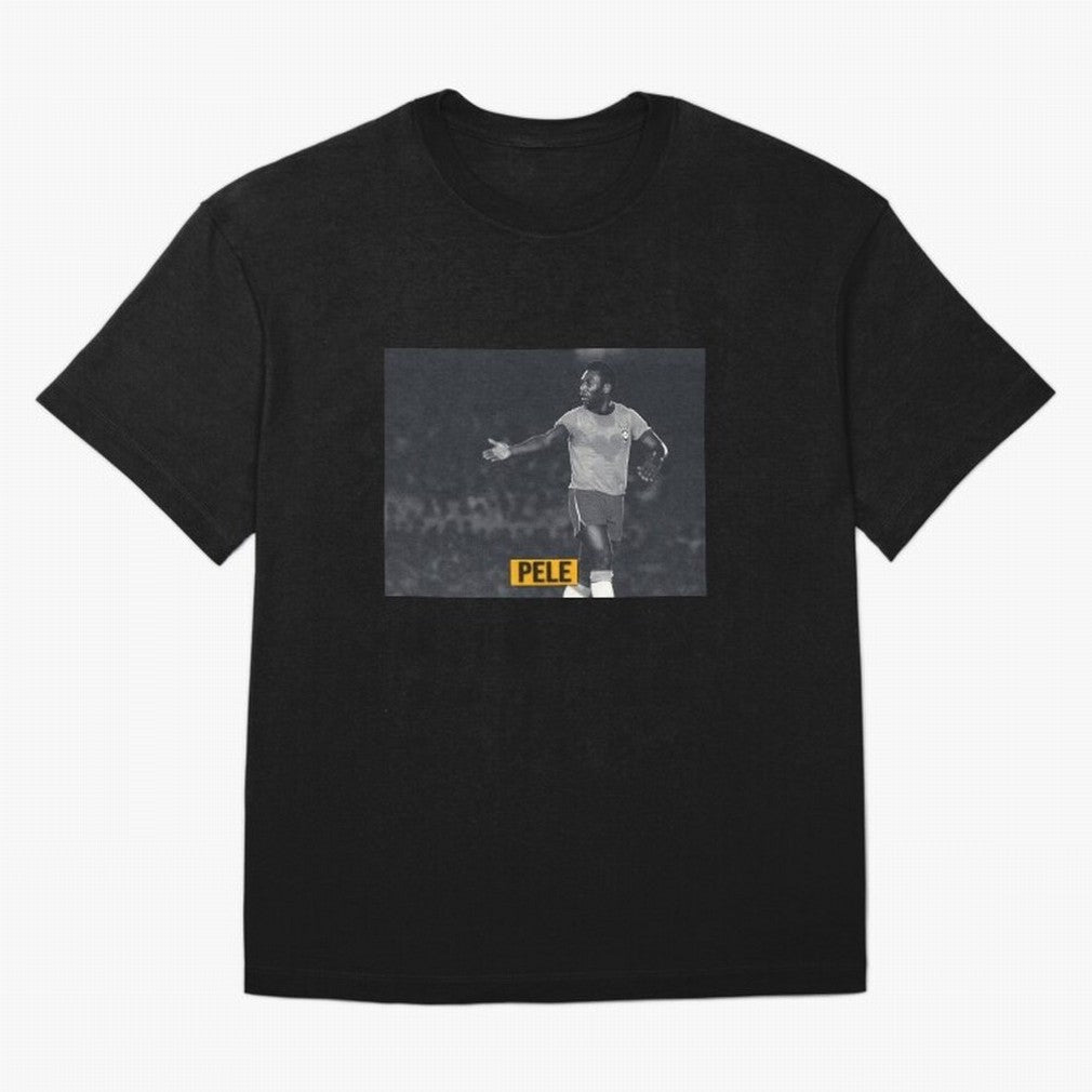 Pele Brazil Player Classic T-Shirt Celebrate Global Passion for Match Day Hype around FIFA World Cup 2026 Group Stage, Messi, Neymar and Mbappe, Netherlands, Championship Spirit, Famous Goals, Roaring Crowds and International Football Unity; Made