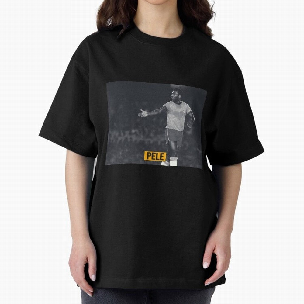 Pele Brazil Player Classic T-Shirt Celebrate Global Passion for Match Day Hype around FIFA World Cup 2026 Group Stage, Messi, Neymar and Mbappe, Netherlands, Championship Spirit, Famous Goals, Roaring Crowds and International Football Unity; Made