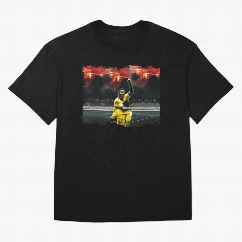 Pele 8K Classic T-Shirt Bring Global Tournament Vibes to FIFA World Cup 2026 Spirit, Highlighting Netherlands, Cristiano Ronaldo, Supporter Pride, Iconic Celebrations, Legendary Names and Global Match Day Energy; Made for Collectors Who Enjoy