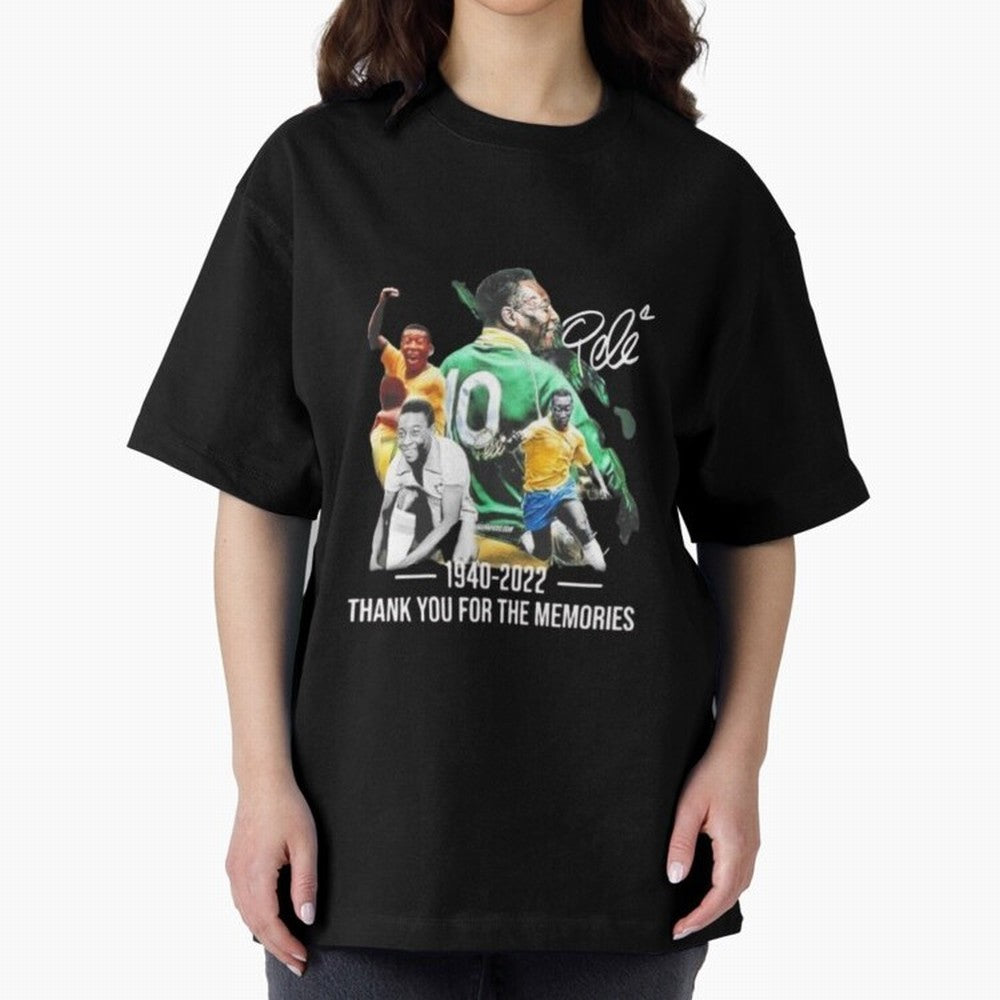 Signed Pele Shirt Active T-Shirt Make Memories around Global Football Passion for FIFA World Cup 2026, Capturing Neymar, England and Germany, Global Supporter Spirit, Legendary Goals, National Colors and Tournament Celebration; Ideal for Football