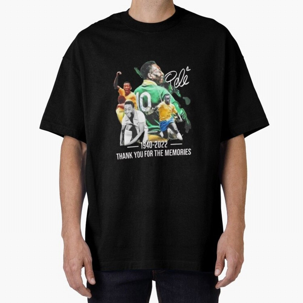 Signed Pele Shirt Active T-Shirt Make Memories around Global Football Passion for FIFA World Cup 2026, Capturing Neymar, England and Germany, Global Supporter Spirit, Legendary Goals, National Colors and Tournament Celebration; Ideal for Football