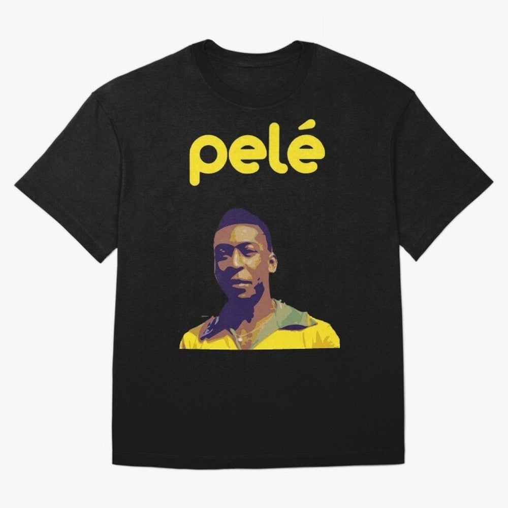 RIP Pel¨¦ Oversized T-Shirt Represent Football Lovers during FIFA World Cup 2026 USA Canada Mexico for Fans of Haaland and Brazil, Bringing Global Supporter Spirit, Legendary Goals, National Colors and Tournament Celebration; Great for Supporters