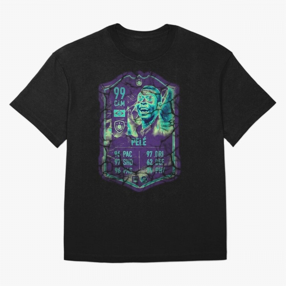 Pele Oversized T-Shirt Make Memories around FIFA World Cup 2026 USA Canada Mexico Spirit, Filled with France, Mbappe and Neymar, Football Festival Excitement, Trophy Ambitions, Country Rivalries and Star Player Buzz; Created for Match Day Parties,