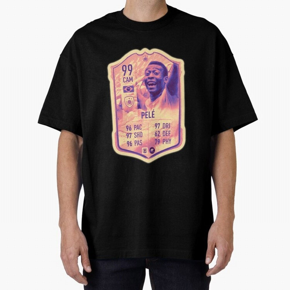 Pele Oversized T-Shirt Bring Legendary Rivalry Energy to the FIFA World Cup 2026 USA Canada Mexico Journey through CR7 Highlights, Brazil, Portugal and Argentina Pride, Goal Celebration Energy, Supporter Heritage, Football Icons and Worldwide
