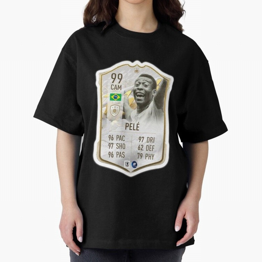 Pele Active T-Shirt Bring Retro Soccer Energy to FIFA World Cup 2026 for Fans of Cristiano Ronaldo and Brazil, Portugal and Argentina, Bringing Classic Soccer Heritage, Championship Pressure, Fan Loyalty and International Pride; Great for