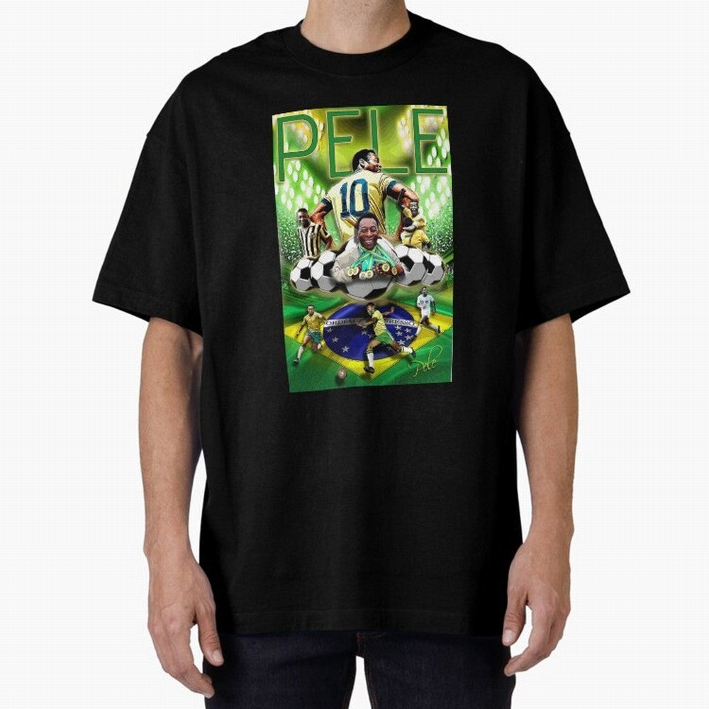 PELE Poster52 Essential T-Shirt Represent Global Football Passion for FIFA World Cup 2026 USA Canada Mexico, Made for Messi, CR7 and Mbappe, Spain and Netherlands, Classic Soccer Heritage, Championship Pressure, Fan Loyalty and International Pride;