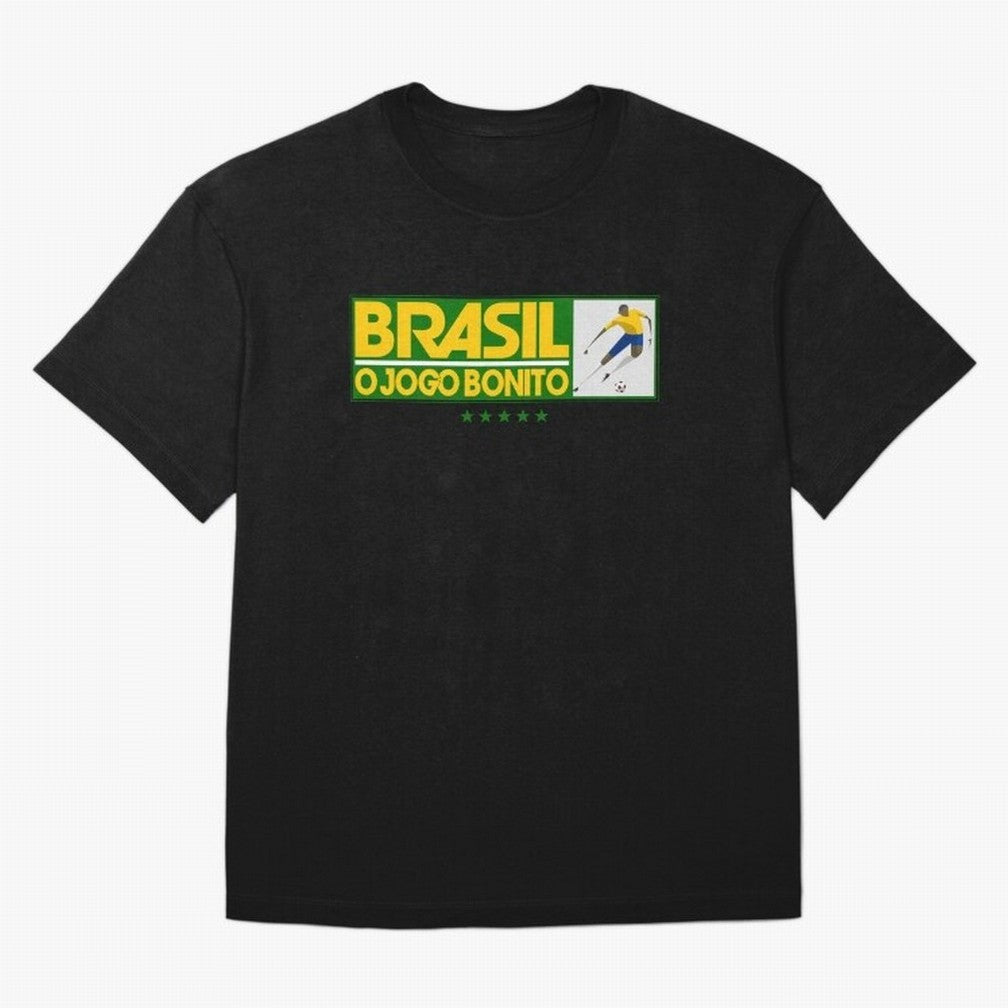 O jogo bonito Oversized T-Shirt Enjoy the Biggest Football Party of the FIFA World Cup 2026 Journey through Neymar Highlights, Argentina Pride, Match Day Excitement, Supporter Culture, Golden Goals and Global Football Passion; Ideal for Football