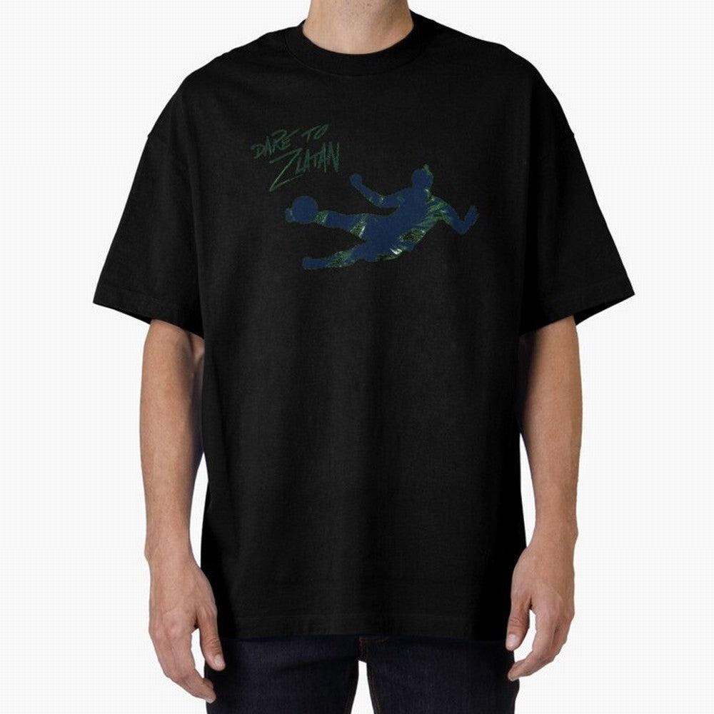 DARE TO ZLATAN Classic T-Shirt Make Every Kick Count in FIFA World Cup 2026 Centered on Haaland, Brazil, Portugal and Argentina Energy, Supporter Pride, Iconic Celebrations, Legendary Names and Global Match Day Energy; Made for Collectors Who Enjoy