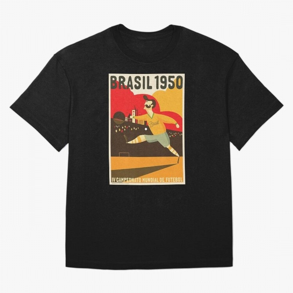 Brasil 1950 World Cup6 Essential T-Shirt Feel the Heartbeat of FIFA World Cup 2026 Group Stage Spirit, Capturing France and Portugal, Cristiano Ronaldo, Worldwide Fan Energy, Dramatic Goals, Stadium Lights and Championship Celebrations; Ideal for