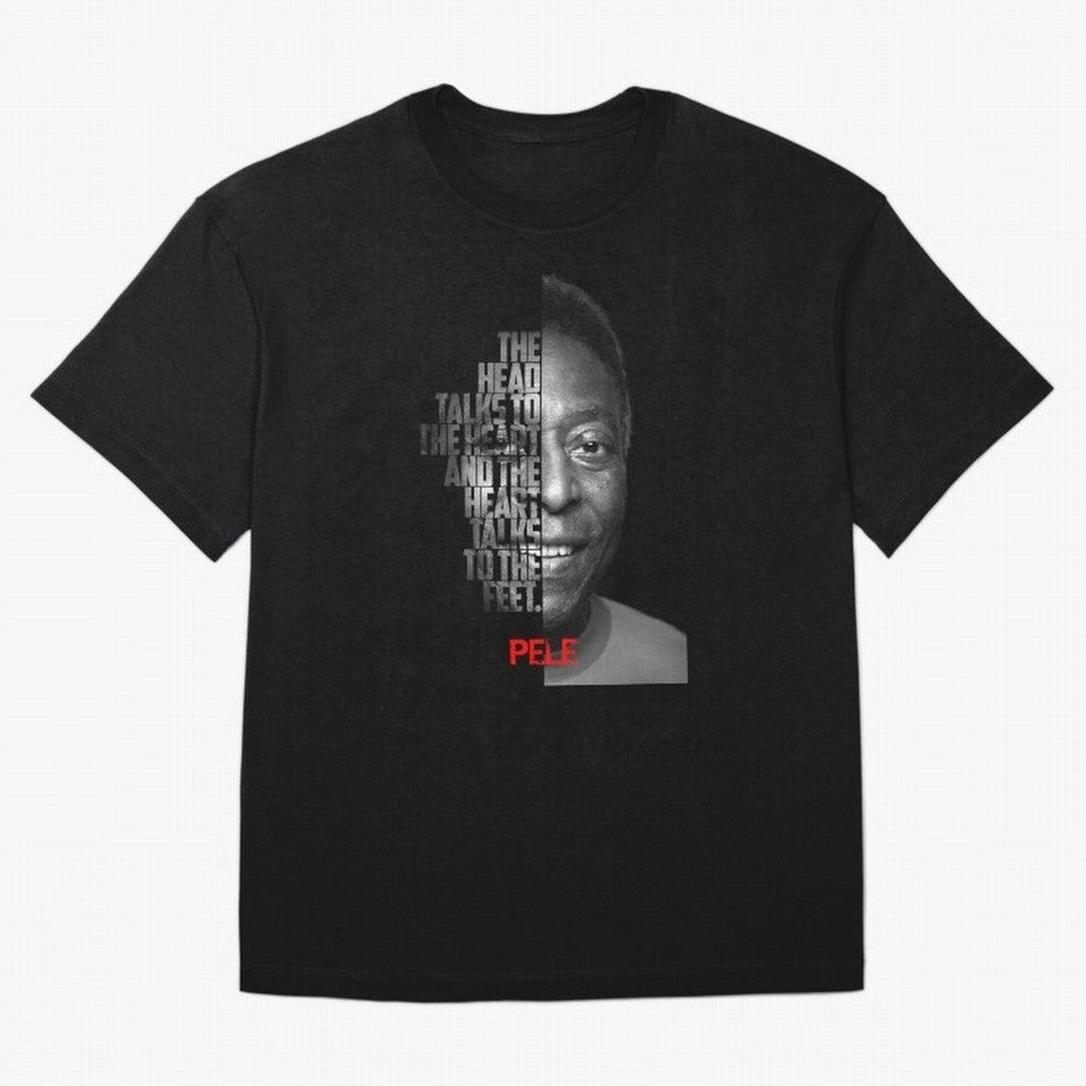 Black and white Pele quote1 Essential T-Shirt Feel the Roar of FIFA World Cup 2026 USA Canada Mexico Centered on Haaland, Brazil, Portugal and Argentina Energy, Championship Spirit, Famous Goals, Roaring Crowds and International Football Unity;