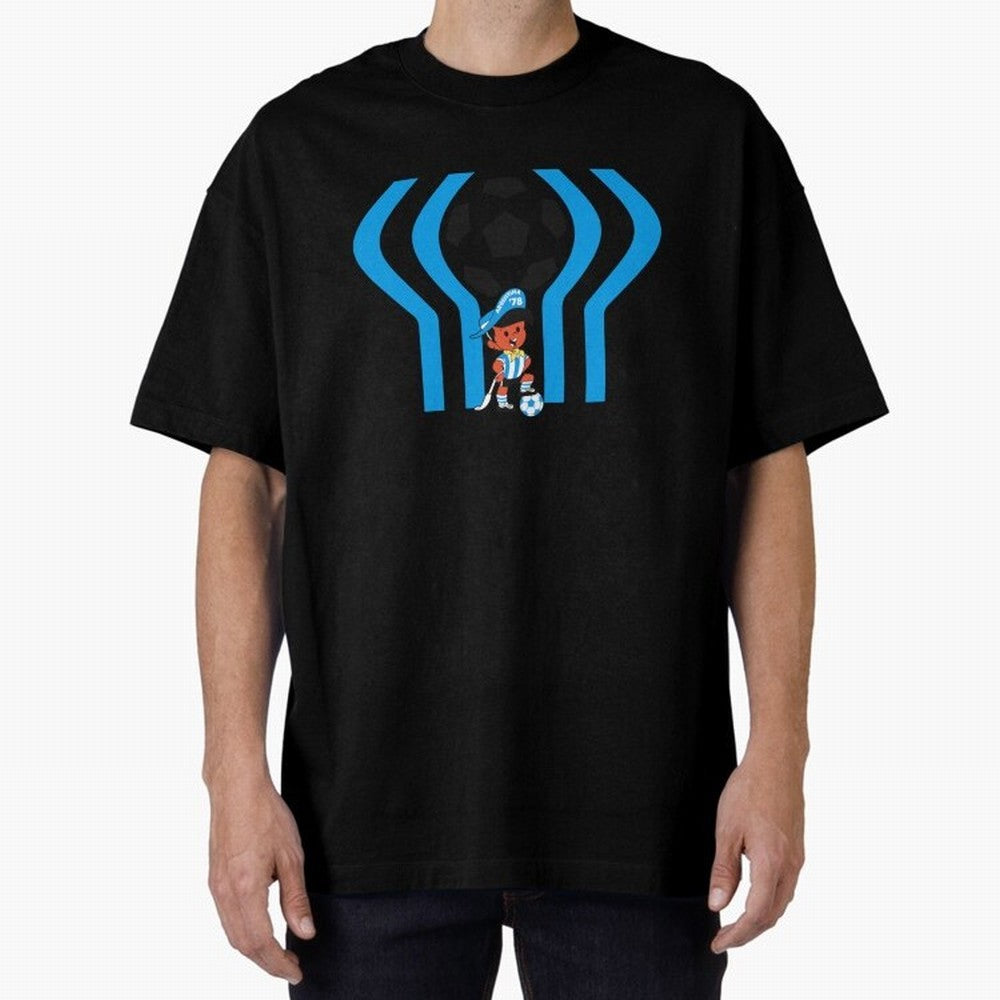 Argentina 78 Mascot Print1 Essential T-Shirt Represent the Passion of Match Day Hype around FIFA World Cup 2026 Group Stage, Messi, France and Portugal, Stadium Chants, National Pride, Trophy Dreams and Unforgettable Football Memories; Perfect for
