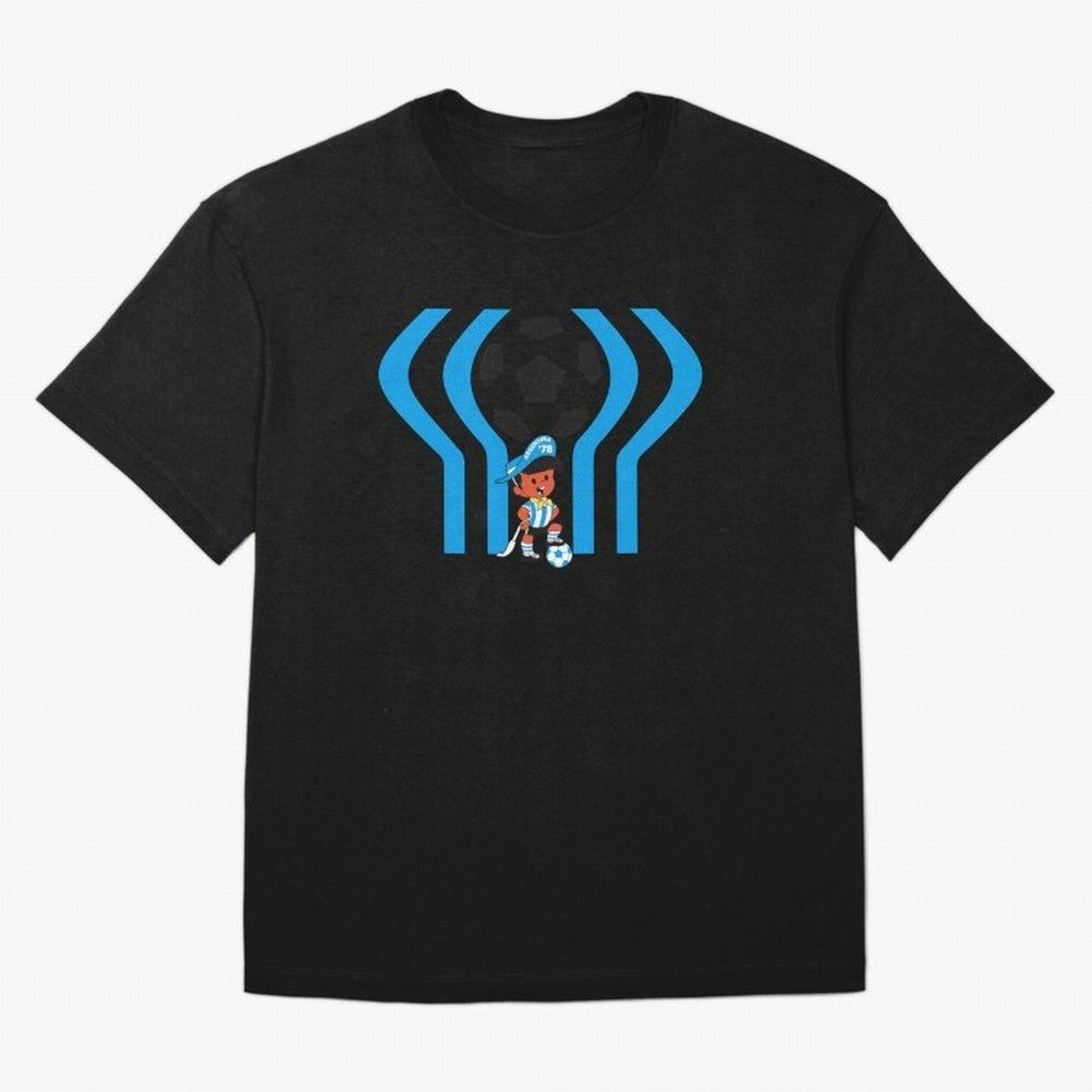 Argentina 78 Mascot Print1 Essential T-Shirt Represent the Passion of Match Day Hype around FIFA World Cup 2026 Group Stage, Messi, France and Portugal, Stadium Chants, National Pride, Trophy Dreams and Unforgettable Football Memories; Perfect for