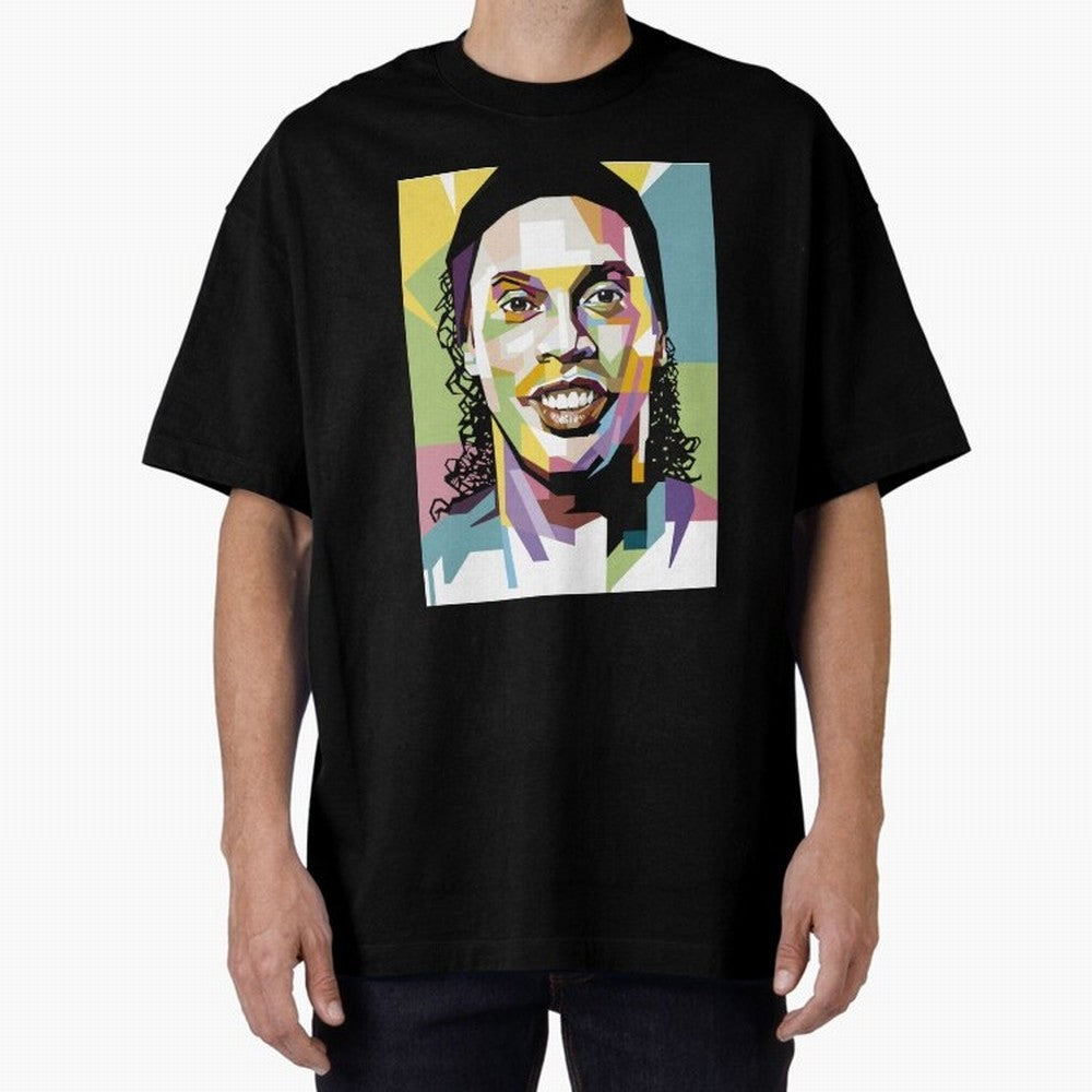 Ronaldinho Pop Art18 Classic T-Shirt Honor Champions and Dreams in Match Day Hype around FIFA World Cup 2026, Cristiano Ronaldo, Haaland and CR7, Argentina, France and Brazil, Tournament Hype, Historic Matchups, Family Viewing Parties and Global