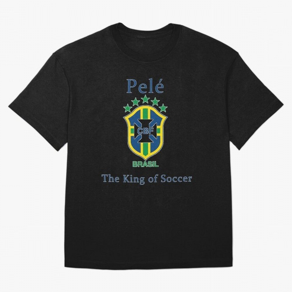 Pele king of soccer Essential T-Shirt Celebrate Classic Football Spirit in Global Football Passion for FIFA World Cup 2026 USA Canada Mexico, Connected to Cristiano Ronaldo, Haaland and CR7, Spain and Netherlands, Soccer Culture, Superstar Moments,