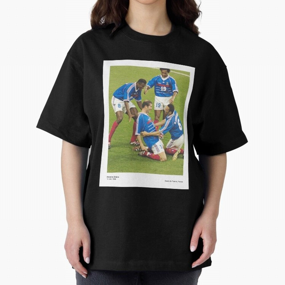 Zinedine Zidane48 Classic T-Shirt Bring Trophy Dreams to the FIFA World Cup 2026 Group Stage Journey through Mbappe Highlights, Spain Pride, Stadium Chants, National Pride, Trophy Dreams and Unforgettable Football Memories; Made for Collectors Who