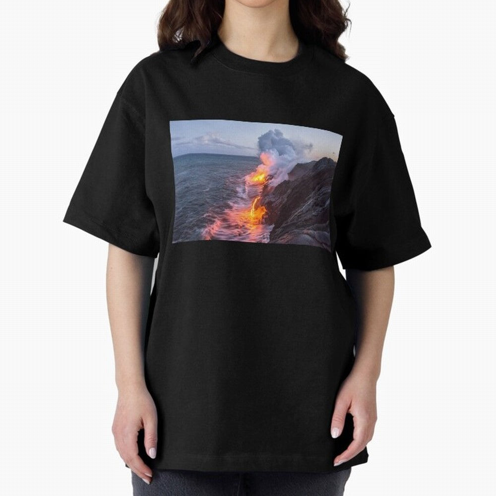 Kilauea Volcano Lava Flow Sea Entry 3 The Big Island Hawaii1 Classic T-Shirt Celebrate Soccer Greatness during FIFA World Cup 2026 Driven by Messi, England, France and Netherlands Energy, Football Festival Excitement, Trophy Ambitions, Country