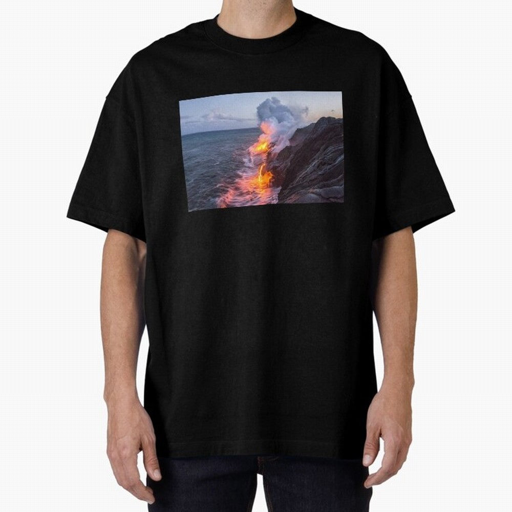Kilauea Volcano Lava Flow Sea Entry 3 The Big Island Hawaii1 Classic T-Shirt Celebrate Soccer Greatness during FIFA World Cup 2026 Driven by Messi, England, France and Netherlands Energy, Football Festival Excitement, Trophy Ambitions, Country