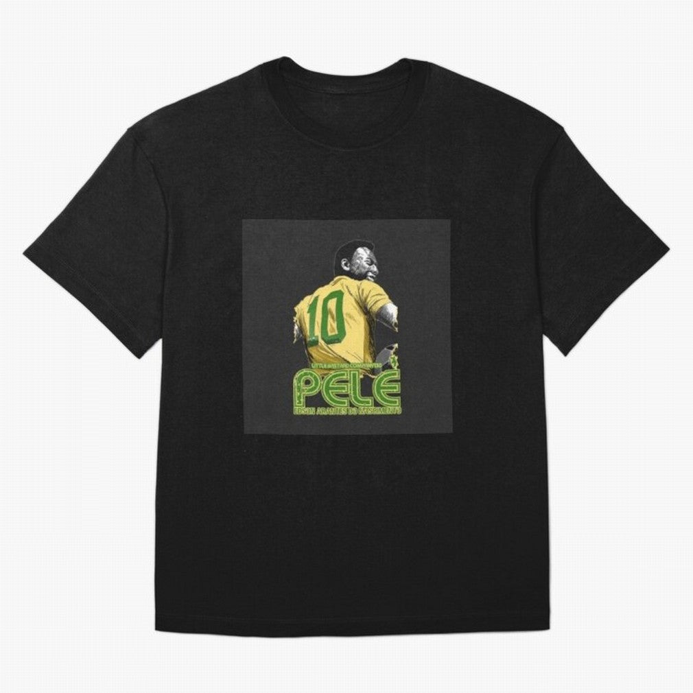 Football King Pele 2 Classic T-Shirt Show Support during FIFA World Cup 2026 for Fans of Cristiano Ronaldo and England, France and Netherlands, Bringing Football Passion, Legendary Performances, Festival Vibes and Supporter Community; Made for