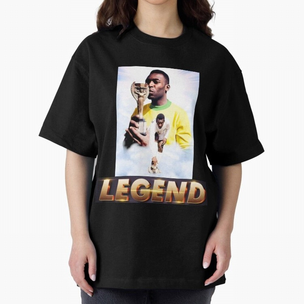 Signed Pele Shirt Classic T-Shirt Treasure Match Day Hype around FIFA World Cup 2026, Cristiano Ronaldo, Argentina, France and Brazil, Global Supporter Spirit, Legendary Goals, National Colors and Tournament Celebration; Great for Watch Parties,