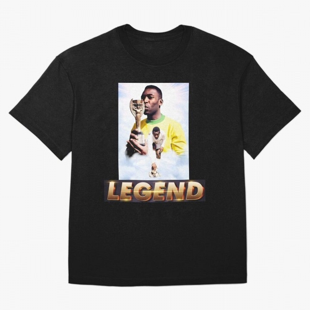 Signed Pele Shirt Classic T-Shirt Treasure Match Day Hype around FIFA World Cup 2026, Cristiano Ronaldo, Argentina, France and Brazil, Global Supporter Spirit, Legendary Goals, National Colors and Tournament Celebration; Great for Watch Parties,