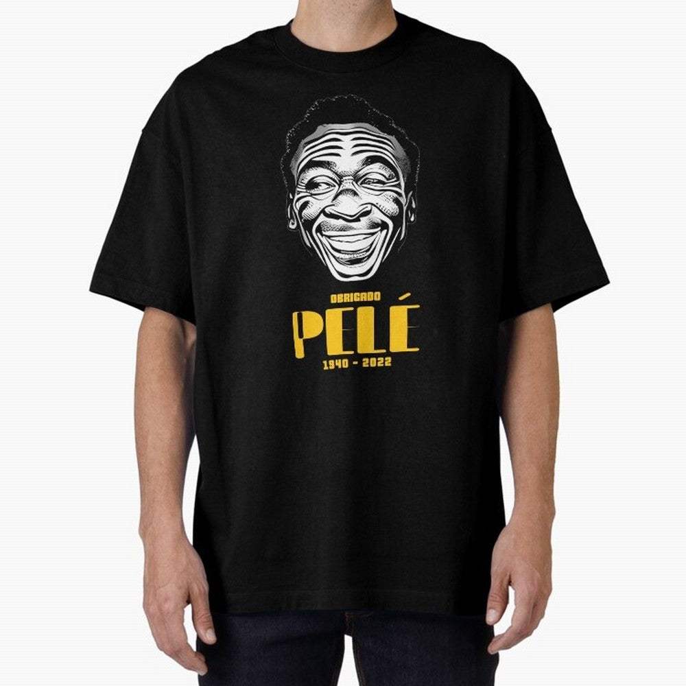 Pel¨¦ O Rei | Obrigado Pel¨¦ Essential T-Shirt Represent Fans Who Live for FIFA World Cup 2026 USA Canada Mexico for Fans of Neymar, Haaland and Cristiano Ronaldo and Germany, Bringing Global Supporter Spirit, Legendary Goals, National Colors and