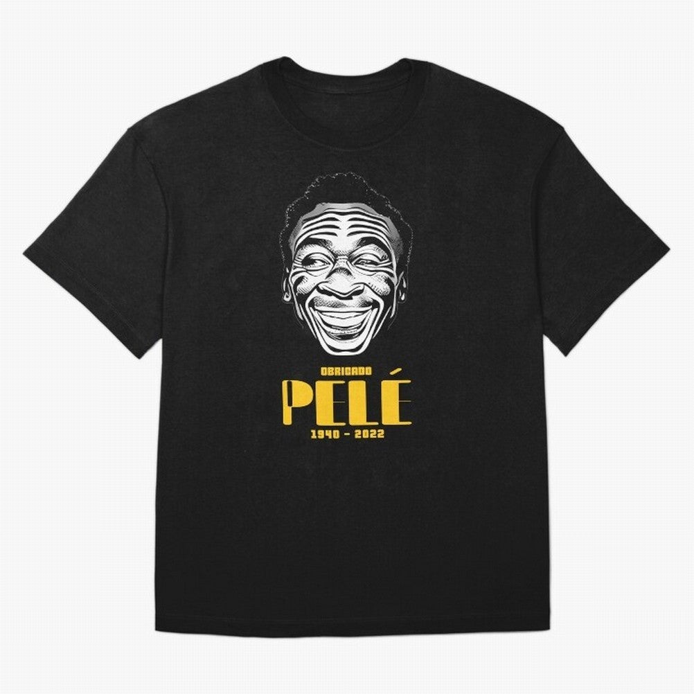 Pel¨¦ O Rei | Obrigado Pel¨¦ Essential T-Shirt Represent Fans Who Live for FIFA World Cup 2026 USA Canada Mexico for Fans of Neymar, Haaland and Cristiano Ronaldo and Germany, Bringing Global Supporter Spirit, Legendary Goals, National Colors and
