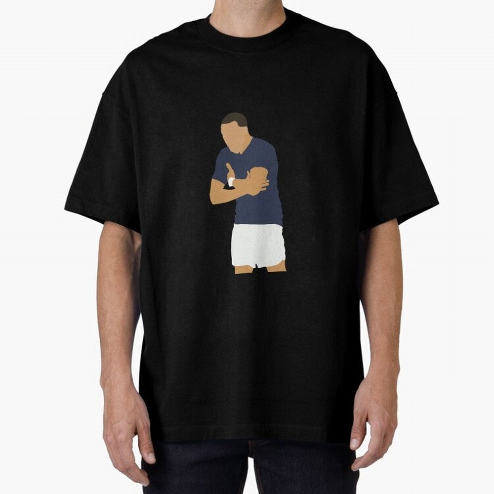 mbappe celebration Classic T-Shirt Celebrate Football Heritage in Global Football Passion for FIFA World Cup 2026, Inspired by Messi, Argentina, Sports Nostalgia, International Competition, Famous Players and Unforgettable Victories; Ideal for